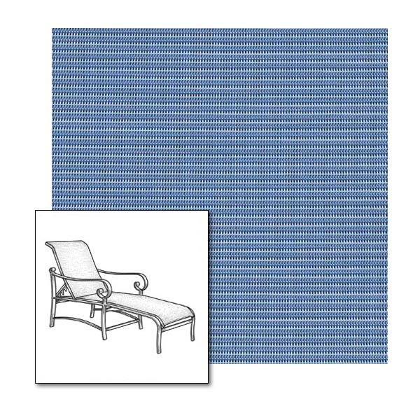 Chaise Lounge Replacement Sling Fabric | Two Piece Sling Back & Seat