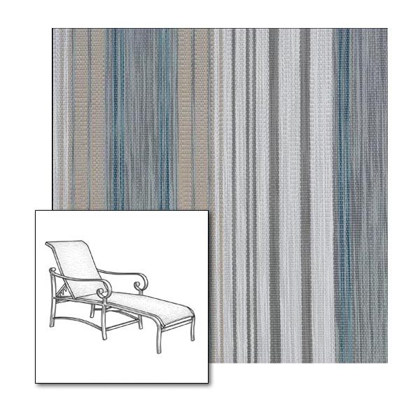 Chaise Lounge Replacement Sling Fabric | Two Piece Sling Back & Seat
