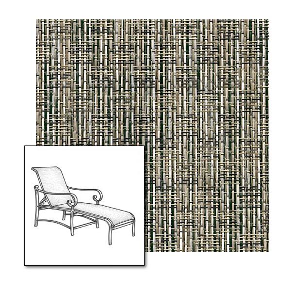 Chaise Lounge Replacement Sling Fabric | Two Piece Sling Back & Seat