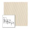 Chaise Lounge Replacement Sling Fabric | Two Piece Sling Back & Seat