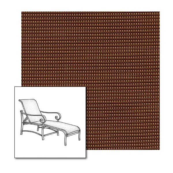 Chaise Lounge Replacement Sling Fabric | Two Piece Sling Back & Seat