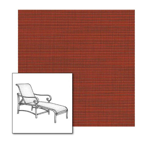 Chaise Lounge Replacement Sling Fabric | Two Piece Sling Back & Seat