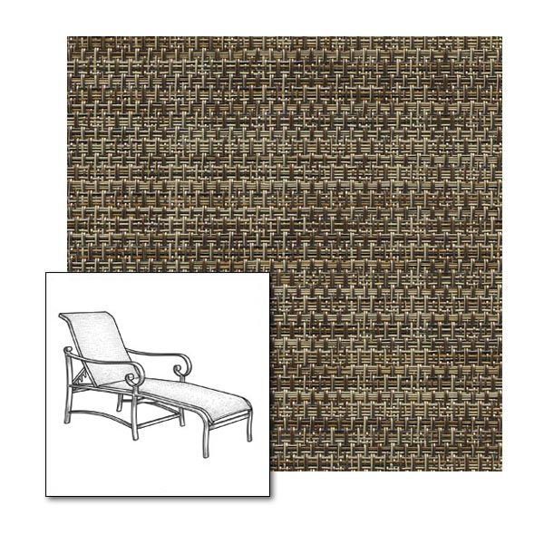 Chaise Lounge Replacement Sling Fabric | Two Piece Sling Back & Seat