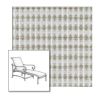 Chaise Lounge Replacement Sling Fabric | Two Piece Sling Back & Seat