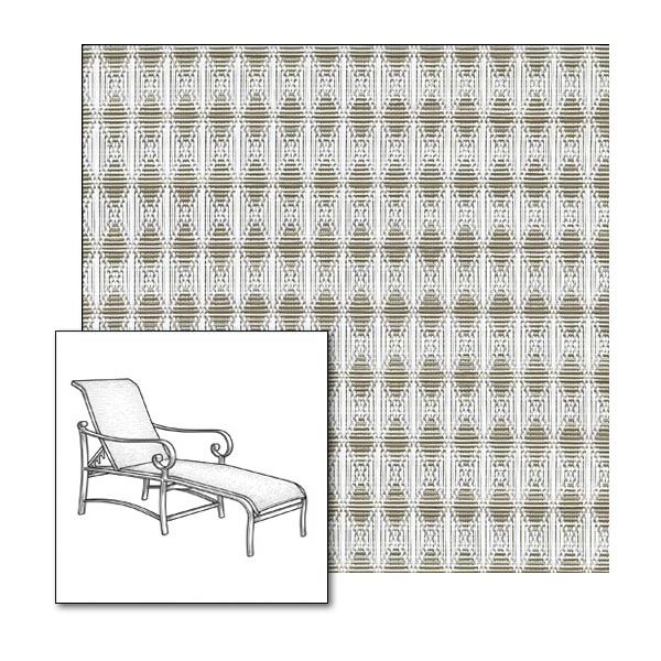 Chaise Lounge Replacement Sling Fabric | Two Piece Sling Back & Seat
