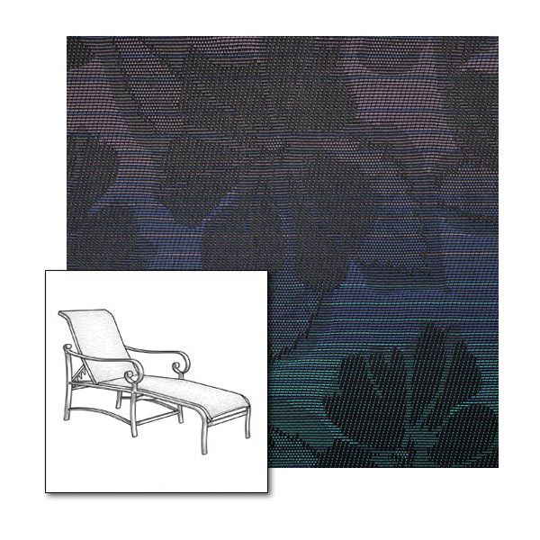 Chaise Lounge Replacement Sling Fabric | Two Piece Sling Back & Seat