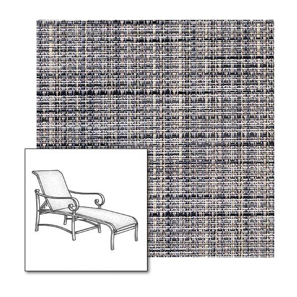 Chaise Lounge Replacement Sling Fabric | Two Piece Sling Back & Seat