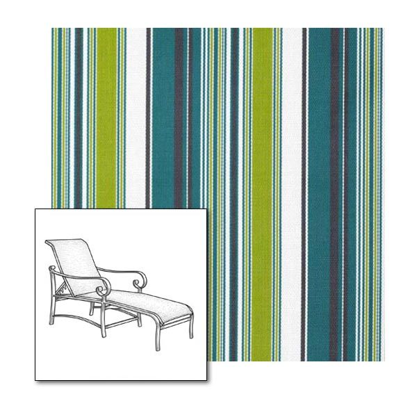 Two piece patio chair slings.