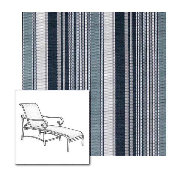 Two piece patio chair slings.