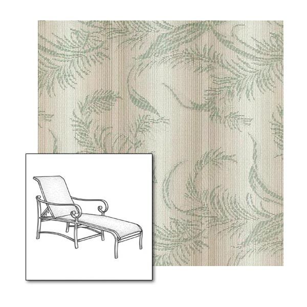 Two piece patio chair slings.