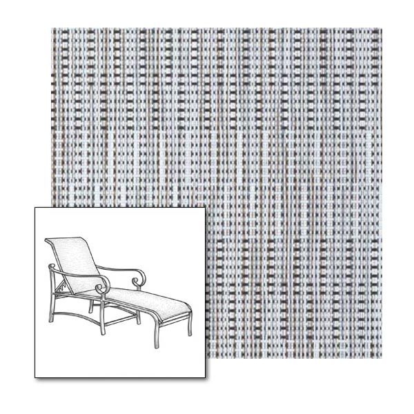 Two piece patio chair slings.