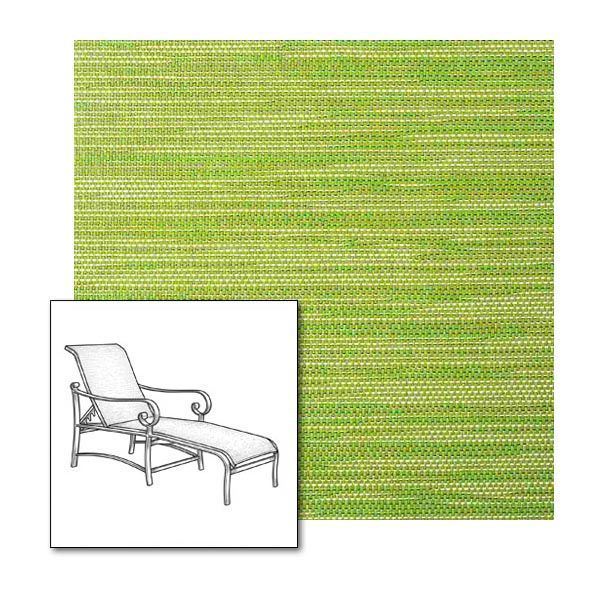 Two piece patio chair slings.