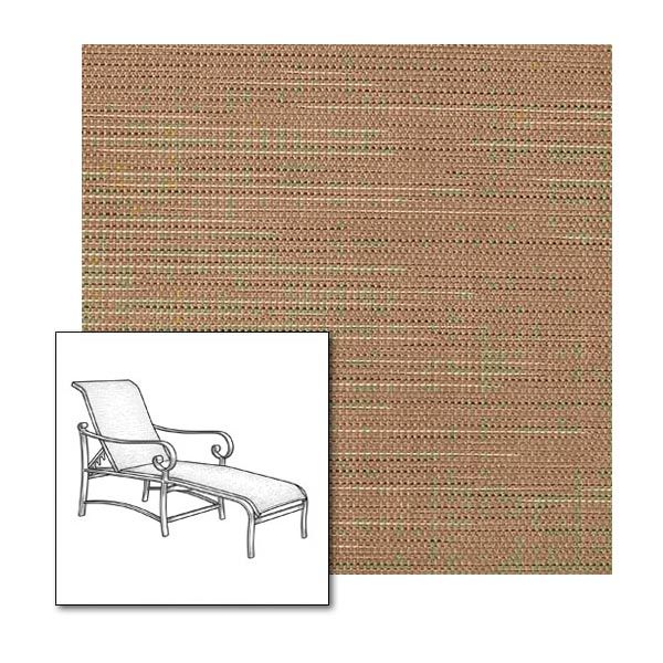 Two piece patio chair slings.