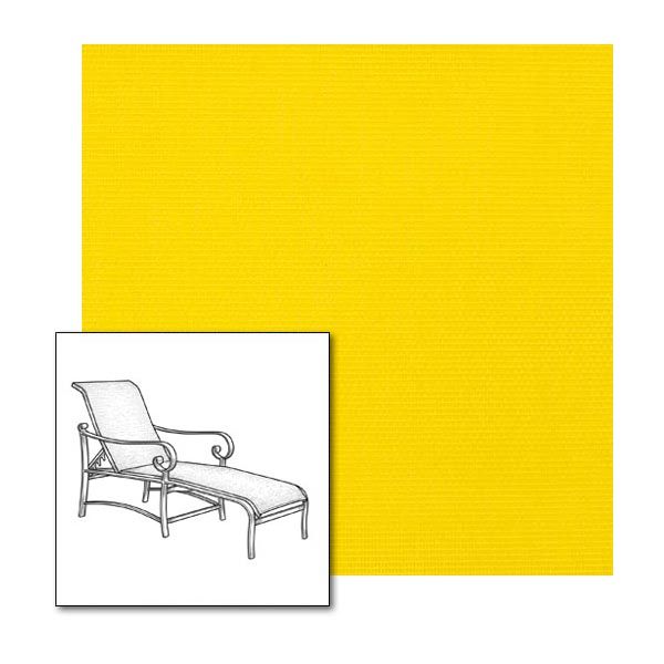 Two piece patio chair slings.