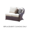 Erwin & Sons Havana Collection Replacement Cushions | All-Weather Wicker