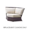 Erwin & Sons Havana Collection Replacement Cushions | All-Weather Wicker