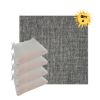 Sunbrella Crush Pewter Outdoor Dining Chair Cushions in Sunbrella Luxury Outdoor Fabrics - Order in Sets of 4