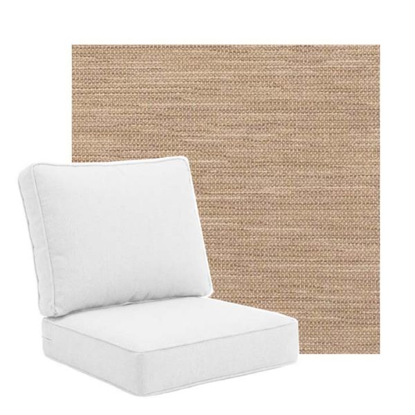 Picture of Charmer Limestone | Universal Deep Seating Outdoor Cushions SIZE A