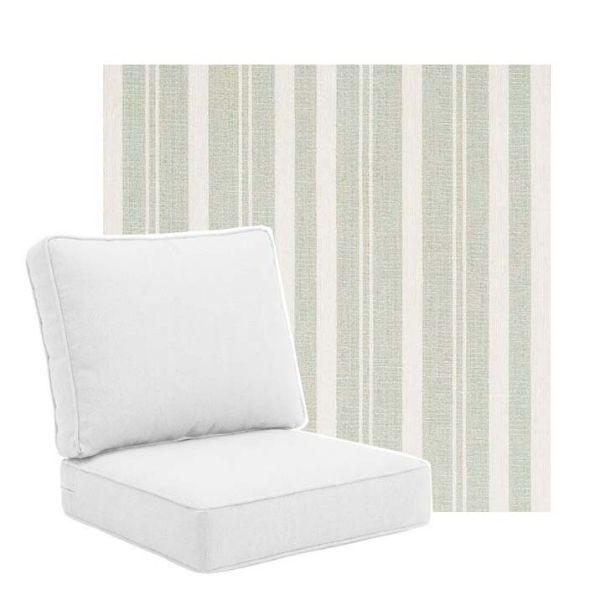 Picture of Tranquil Sage | Universal Deep Seating Outdoor Cushions SIZE A