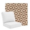 Picture of Assemble Teak | Universal Deep Seating Outdoor Cushions SIZE B