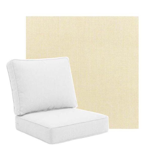 Picture of Canvas Vellum | Universal Deep Seating Outdoor Cushions SIZE B