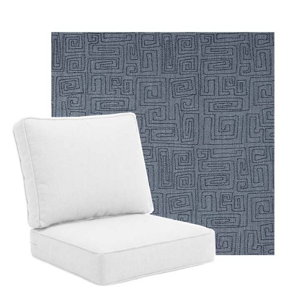 Picture of Cycle Denim | Universal Deep Seating Outdoor Cushions SIZE B