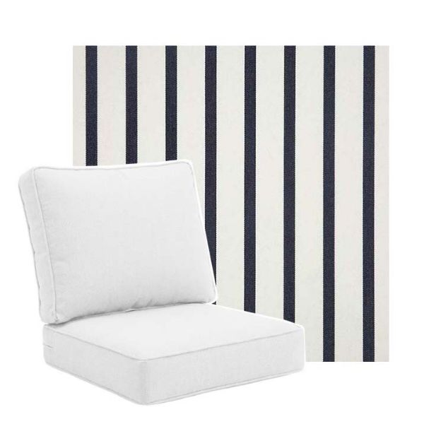 Picture of Lido Indigo | Universal Deep Seating Outdoor Cushions SIZE B
