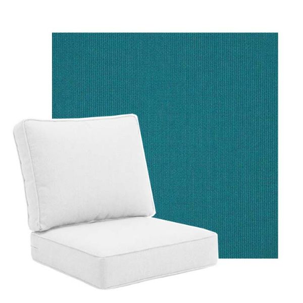 Picture of Spectrum Peacock | Universal Deep Seating Outdoor Cushions SIZE B