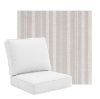 Picture of Tranquil Linen | Universal Deep Seating Outdoor Cushions SIZE B