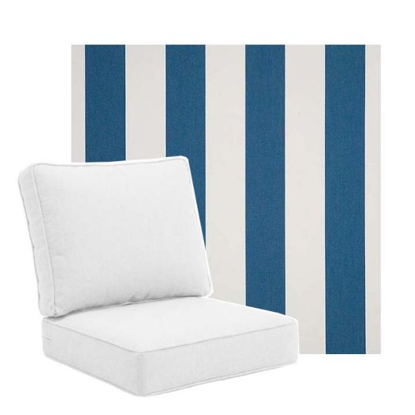 Picture of Cabana Regatta | Universal Deep Seating Outdoor Cushions SIZE C