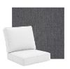 Picture of Cast Charcoal | Universal Deep Seating Outdoor Cushions SIZE C