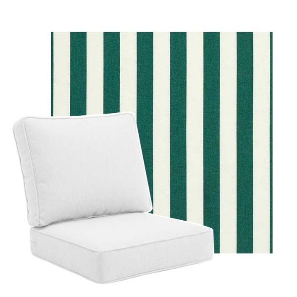 Picture of Mason Forest Green | Universal Deep Seating Outdoor Cushions SIZE C