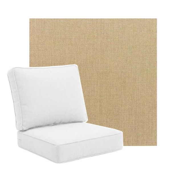 Picture of Canvas Heather Beige | Universal Deep Seating Outdoor Cushions SIZE D