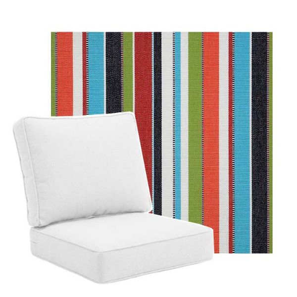 Picture of Carousel Confetti  | Universal Deep Seating Outdoor Cushions SIZE D