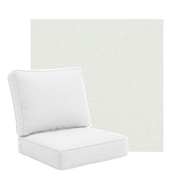Picture of Sailcloth Salt  | Universal Deep Seating Outdoor Cushions SIZE D