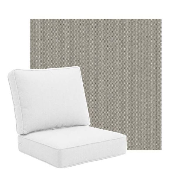 Picture of Spectrum Dove | Universal Deep Seating Outdoor Cushions SIZE D