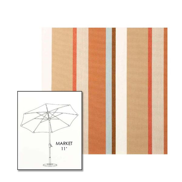 Picture of Beaming Mojave | 11 ft Market Umbrella (Auto Tilt)