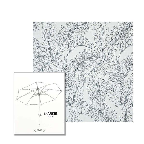 Picture of Calm Laurel | 11 ft Market Umbrella (Auto Tilt)
