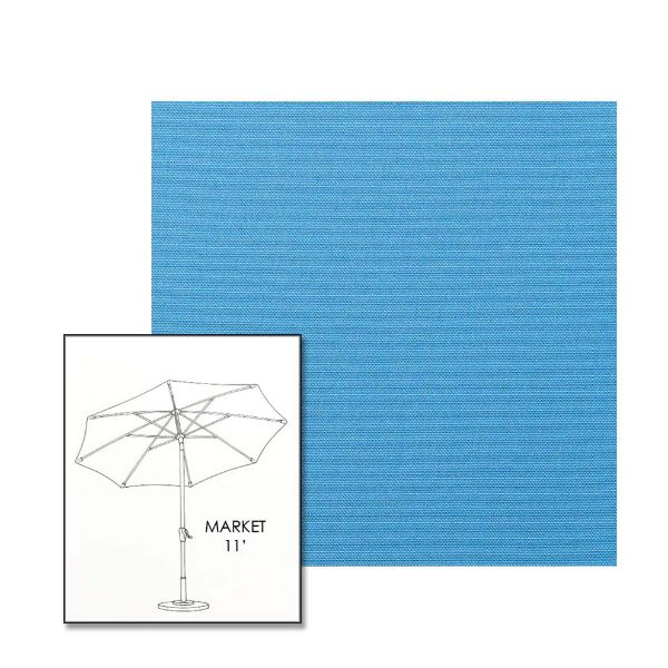 Picture of Canvas Capri | 11 ft Market Umbrella (Auto Tilt)