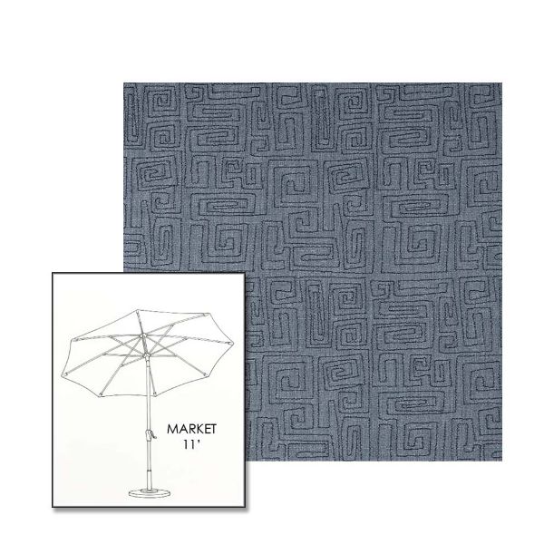 Picture of Cycle Denim | 11 ft Market Umbrella (Auto Tilt)