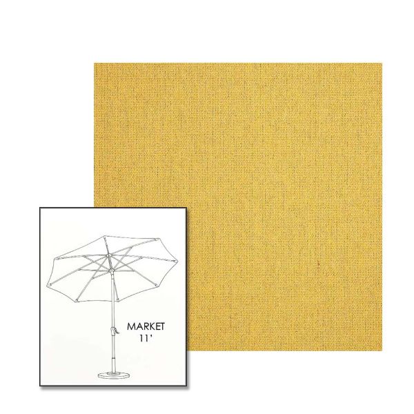 Picture of Heritage Dijon | 11 ft Market Umbrella (Auto Tilt)