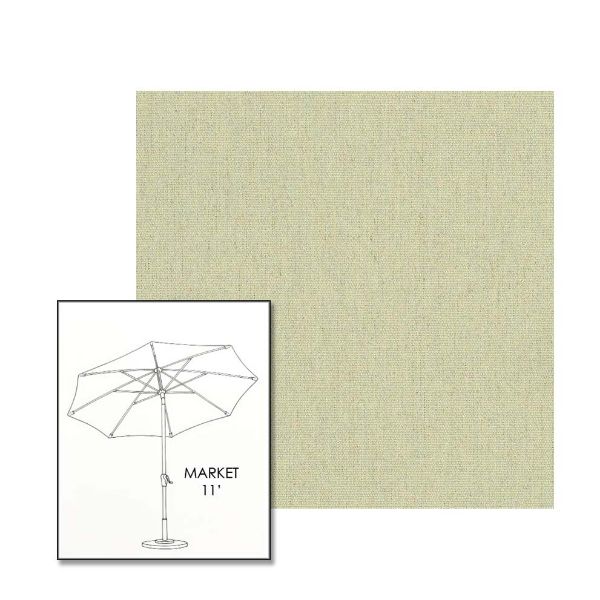 Picture of Heritage Moss | 11 ft Market Umbrella (Auto Tilt)