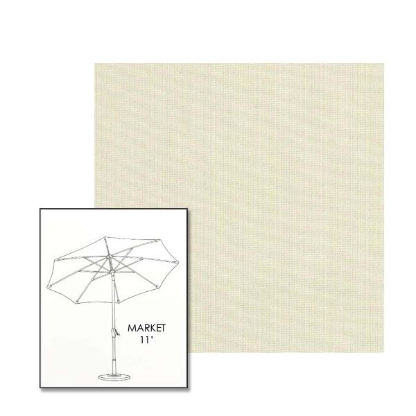 Picture of Spectrum Eggshell | 11 ft Market Umbrella (Auto Tilt)
