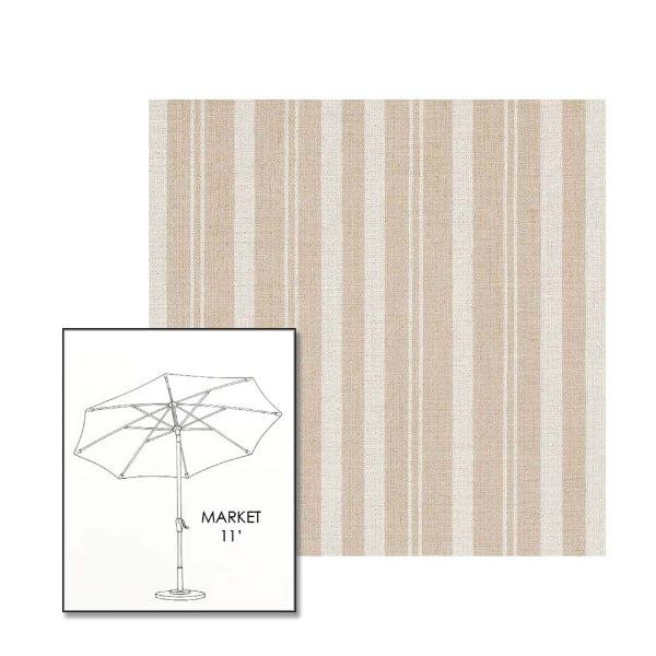 Picture of Tranquil Camel | 11 ft Market Umbrella (Auto Tilt)