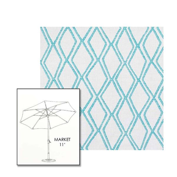 Picture of Voyage Breeze | 11 ft Market Umbrella (Auto Tilt)