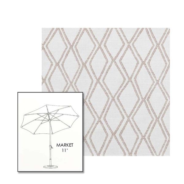 Picture of Voyage Dune | 11 ft Market Umbrella (Auto Tilt)