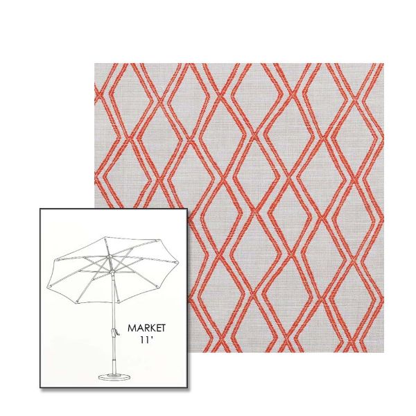 Picture of Voyage Tamale | 11 ft Market Umbrella (Auto Tilt)