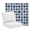 Picture of Midori Indigo | Universal Deep Seating Outdoor Cushions SIZE A