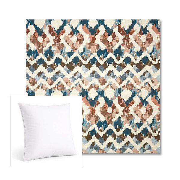 Sunbrella Fabric Outdoor Pillow - Square Pillows in Sunbrella Fabric