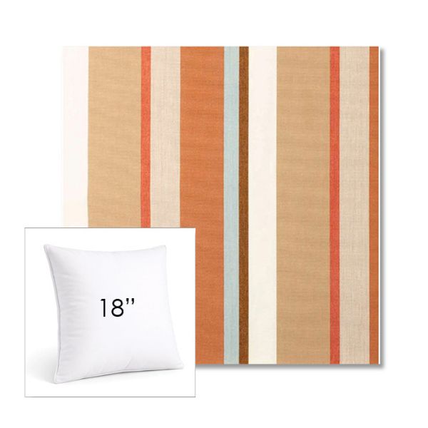 Picture of Beaming Mojave | 18" Square Sunbrella® Outdoor Pillow